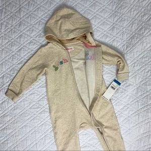 OshKosh onesie with hoodie